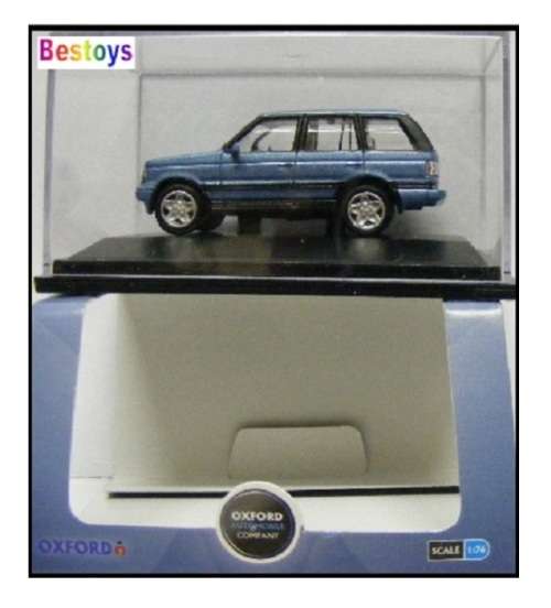 Oxford Diecast Model Car P38002 Range Rover P 38 P38 1/76 OO railway scale new in pack