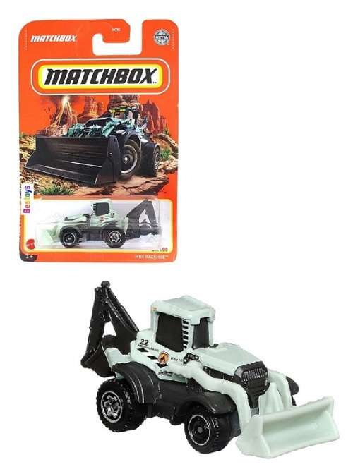 Matchbox Diecast Model 2022 29/100 MBX Backhoe Construction Farm new in pack
