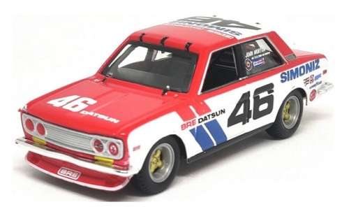 Bburago Model Car 38301 Datsun 510 BRE No 46 `Simoniz` Motorsport Morton 1/43 scale