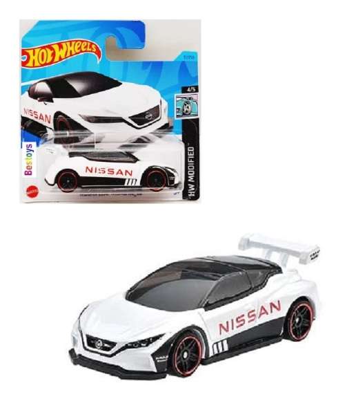 Hotwheels Hot Wheels Diecast Model Car 2023 91/250 Nissan Leaf Nismo RC 02 Modified 1/64 scale