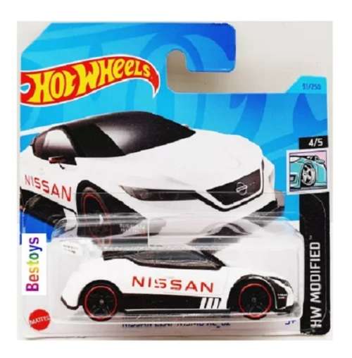 Hotwheels Hot Wheels Diecast Model Car 2023 91/250 Nissan Leaf Nismo RC 02 Modified 1/64 scale