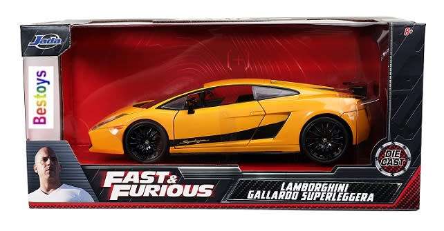 JADA 32609 Lamborghini Gallardo Superleggera Fast & Furious Movie Film TV 1/24 scale