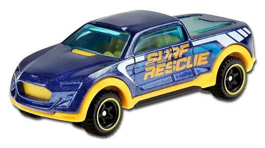 Hotwheels Hot Wheels Diecast Model Car 2020 185/250 2 Tuff `Surf Rescue` 1/64 scale new
