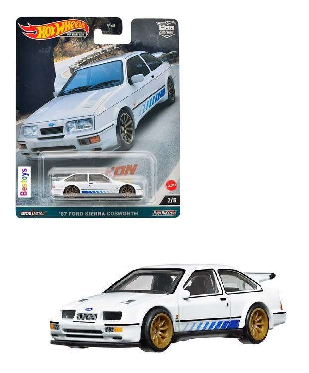 Hot Wheels Car Culture Canyon Warriors Ford Sierra Cosworth 1987