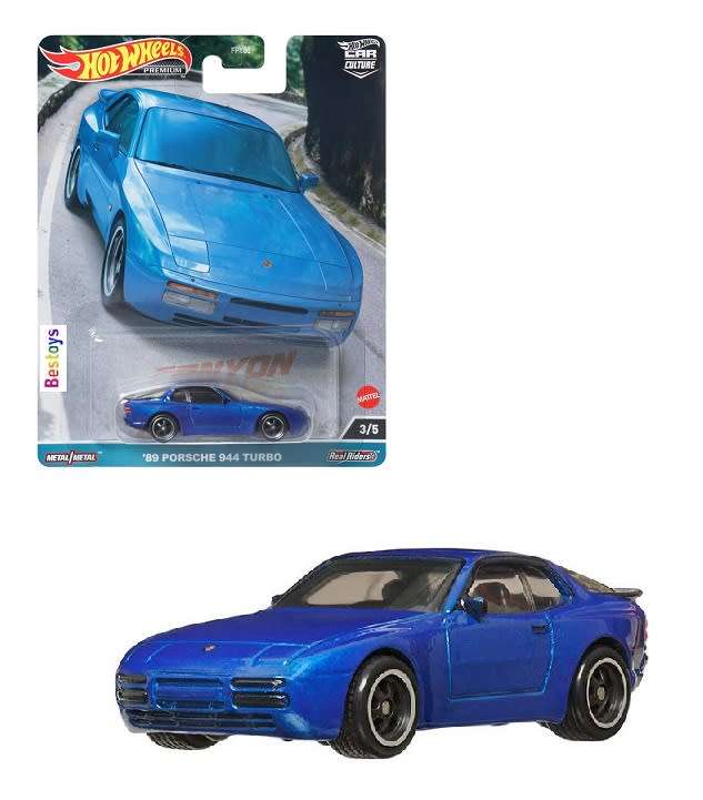 Hot Wheels Car Culture Canyon Warriors Porsche 944 Turbo 1989