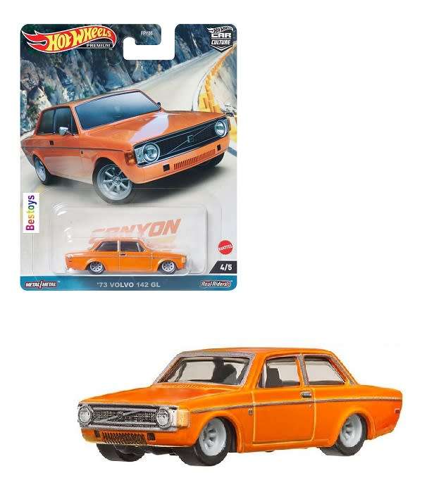 Hot Wheels Car Culture Canyon Warriors Volvo 142 GL 1973