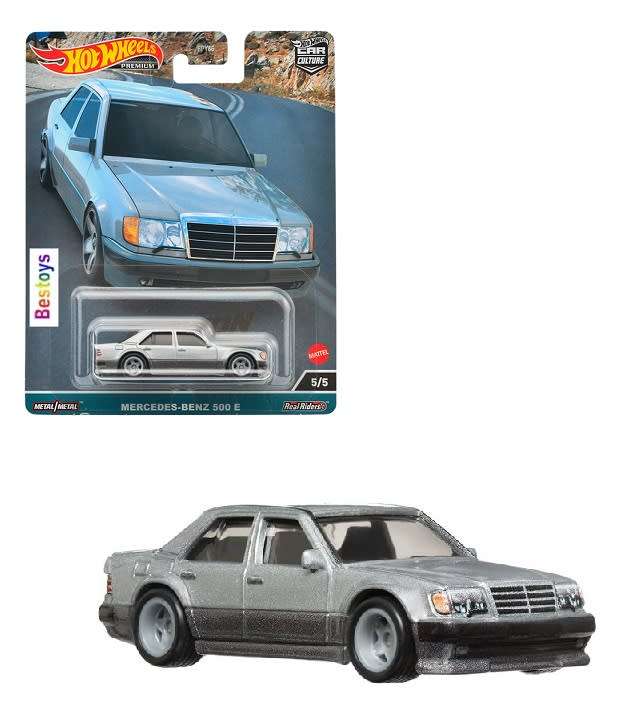 Hotwheels Hot Wheels Diecast Model Car Culture Canyon Warriors Mercedes Benz 500 E 500E 1/64 scale