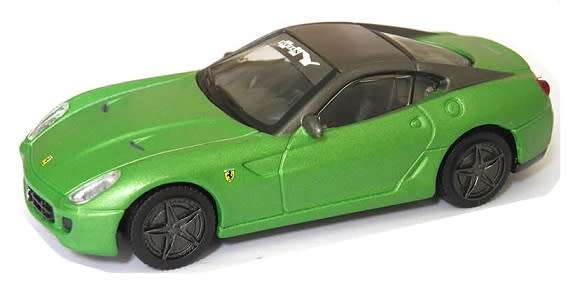 Burago Diecast Model Car Race & Play Ferrari 599 Hy-Kers 1/43 scale