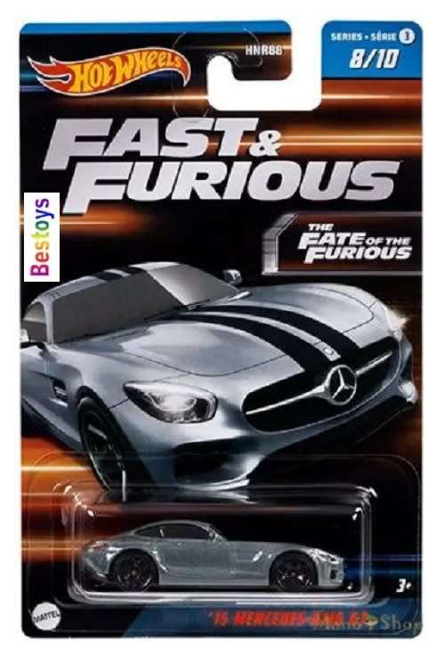Hotwheels Hot Wheels Diecast Model Car Set 3 Fast & Furious Honda Nissan Datsun Bugatti Mazda Acura