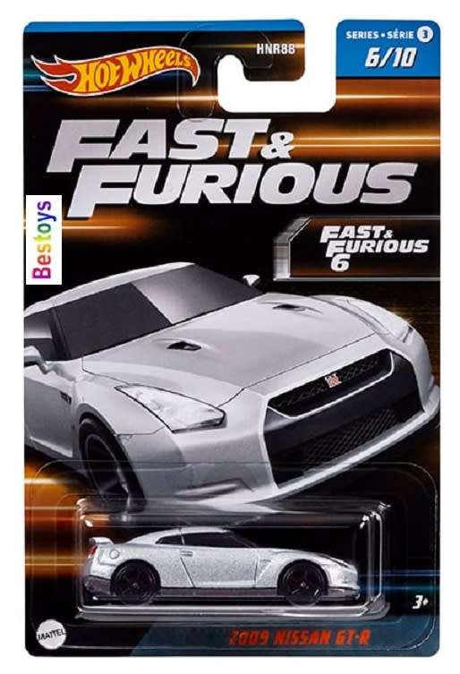 Hotwheels Hot Wheels Diecast Model Car Set 3 Fast & Furious Honda Nissan Datsun Bugatti Mazda Acura