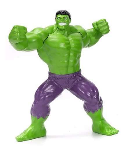 JADA Diecast Model Car 99726 Dodge RAM 1500 Pickup 2014 + Hulk figurine Marvel Avengers 1/24 scale