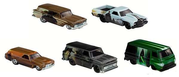 Hotwheels Hot Wheels Diecast Model Car Pop Culture Star Wars Mandalorian GMC Panelvan 1964 1/64 scal