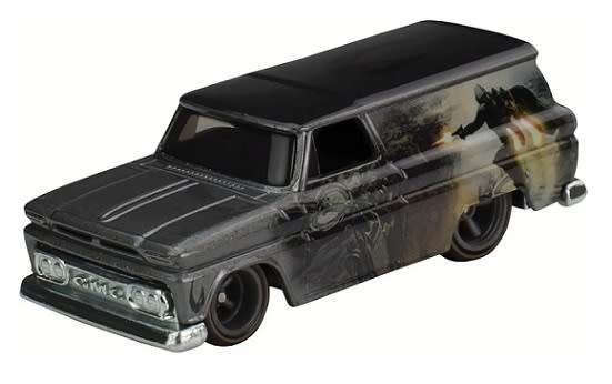 Hotwheels Hot Wheels Diecast Model Car Pop Culture Star Wars Mandalorian GMC Panelvan 1964 1/64 scal
