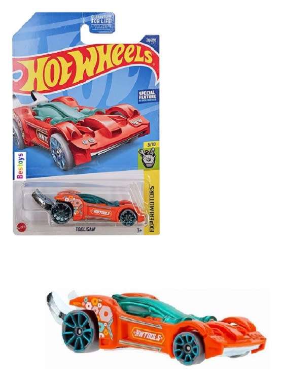 Hotwheels Hot Wheels Diecast Model Car 2022 28/250 Tooligan Experimotors new