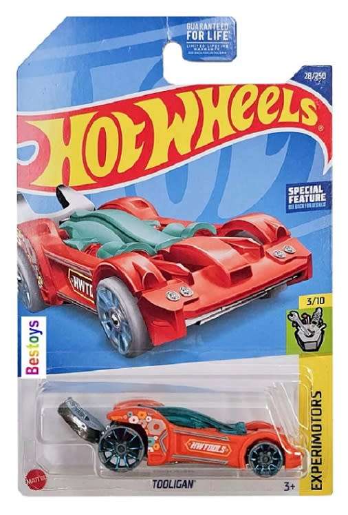 Hotwheels Hot Wheels Diecast Model Car 2022 28/250 Tooligan Experimotors new