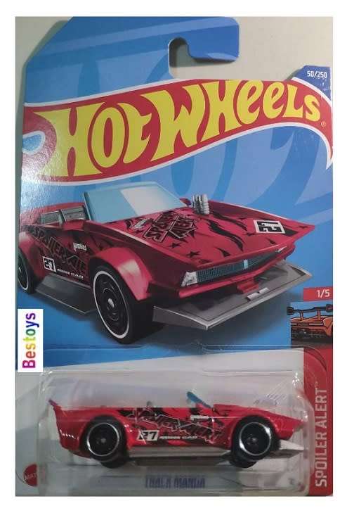 Hotwheels Hot Wheels Diecast Model Car 2022 50/250 Track Manga Spoiler Alert 1/64 scale new
