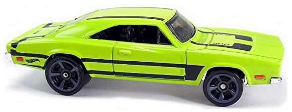 Hotwheels Hot Wheels Diecast Model Car 2016 84/250 Dodge Charger 500 1969 Night Burnerz 1/64 scale