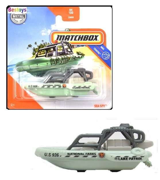Matchbox Model 2021 84/100 Sea Spy Boat Coastal