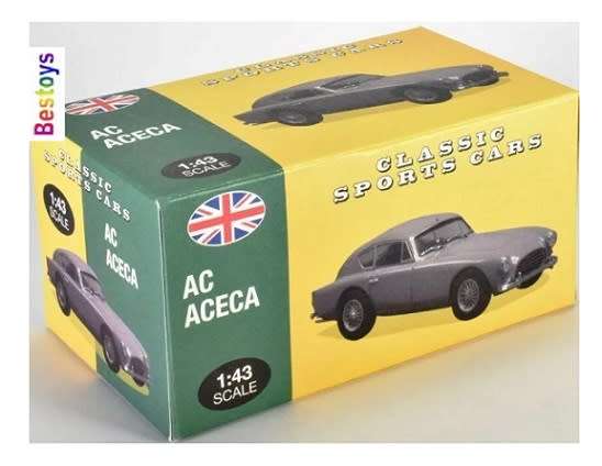Atlas Classic Sports Cars Diecast Model Car Collection AC Aceca 1/43 scale