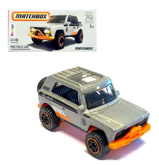 Matchbox Diecast Model Car Power Grab 2023 62/100 MBX Field Car 70th Anniversary 1/64 scale