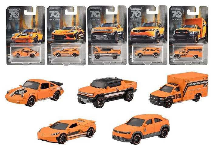 Matchbox Diecast Model Car Moving Parts Mazda MX 30 MX30 2021 70th Anniversary 1/64 scale