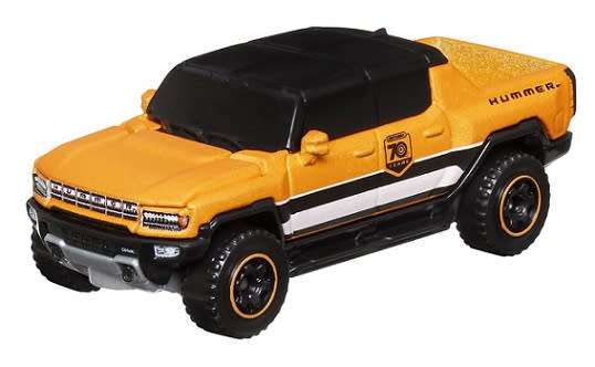 Matchbox Diecast Model Car Moving Parts Hummer EV 2022 70th Anniv 1/64 scale