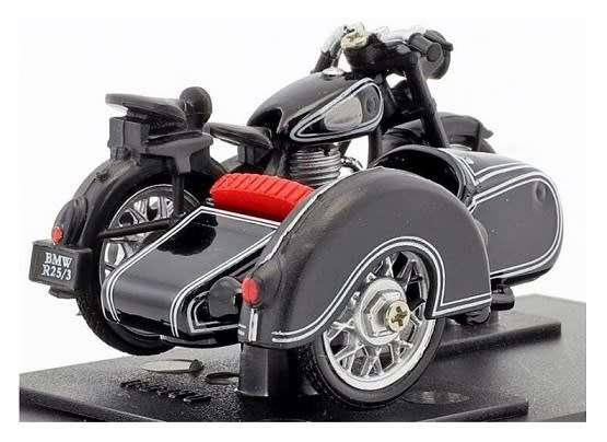 Cararama Hongwell Diecast Model Motorcycle Bike & Sidecar BMW R 25/3 R25/3 1/43 scale