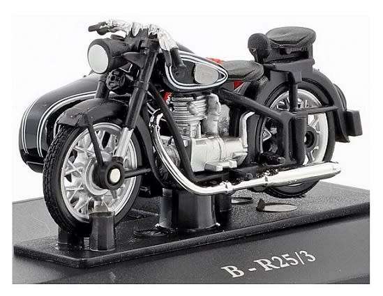 Cararama Hongwell Diecast Model Motorcycle Bike & Sidecar BMW R 25/3 R25/3 1/43 scale