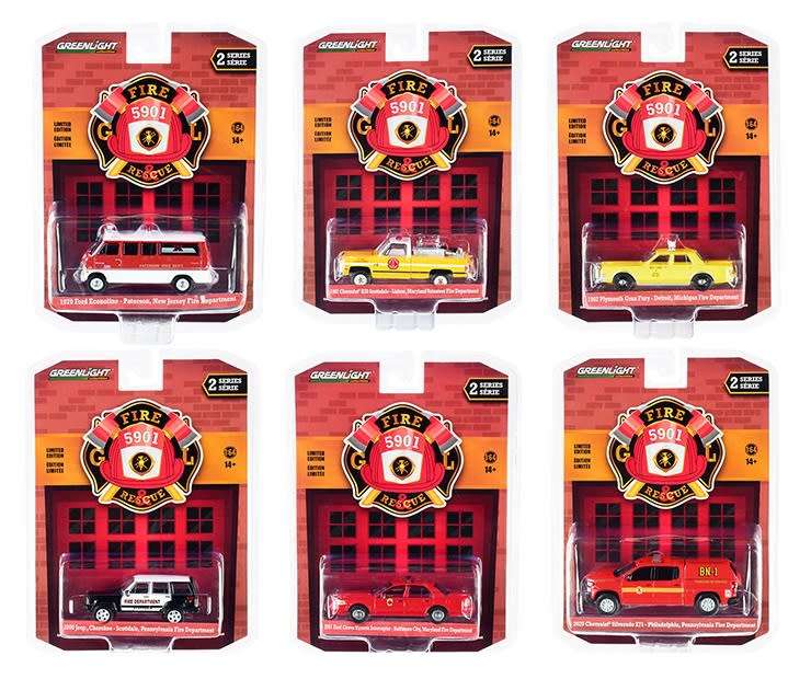 Greenlight Diecast Model Car Fire & Rescue Chevy Chevrolet Silverado Z71 2020 Philadelphia Pennsylva