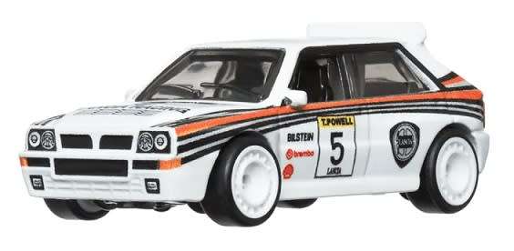 Hot Wheels Premium Set Rally Legends Ford RS Lancia MG Hauler + Trailer