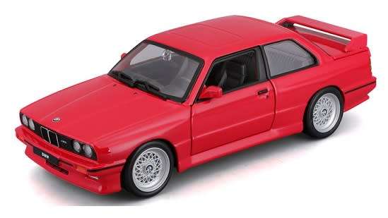 Burago Diecast Model Car 21100 BMW 3 Series M 3 M3 E30 1988 1/24 scale new
