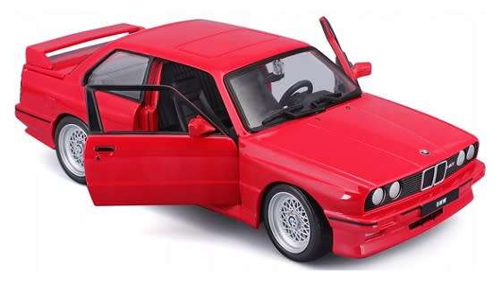 Burago Diecast Model Car 21100 BMW 3 Series M 3 M3 E30 1988 1/24 scale new