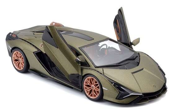 Burago Diecast Model Car 21099 Lamborghini Sian FKP 37 1/24 scale
