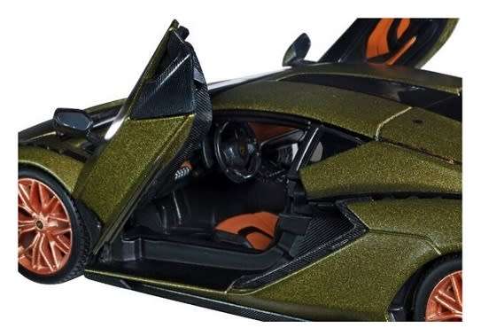 Burago Diecast Model Car 21099 Lamborghini Sian FKP 37 1/24 scale