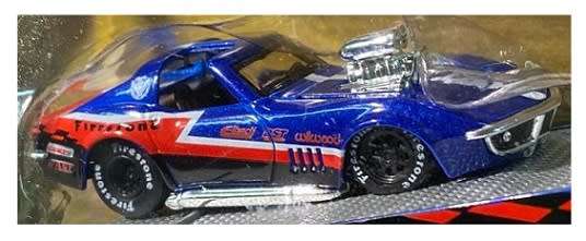 Maisto Elite Transport Ramp Recovery Truck + Chevy Chevrolet Corvette Coupe 1969 "Firestone"