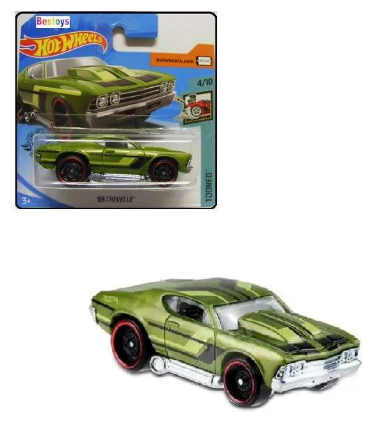 Hotwheels Hot Wheels Diecast Model Car 2020 15/250  Chevy Chevrolet Chevelle 1969 Tooned new