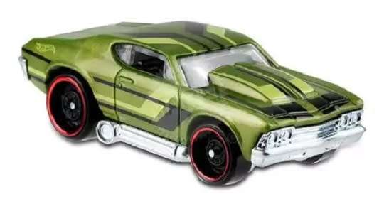Hotwheels Hot Wheels Diecast Model Car 2020 15/250  Chevy Chevrolet Chevelle 1969 Tooned new