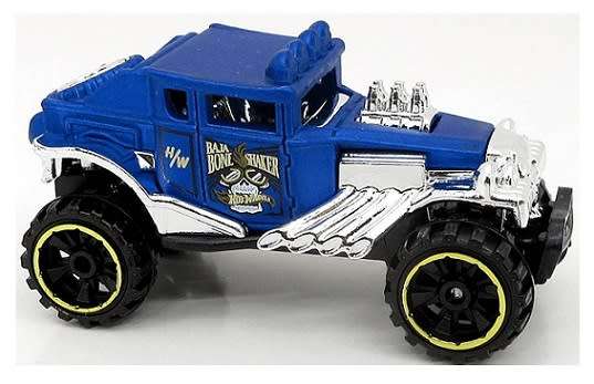 Hotwheels Hot Wheels Diecast Model Car 2022 3/250  Baja Bone Shaker Baja Blazers