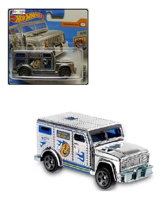 Hotwheels Diecast Model Car 2020 31/250 Armoured Truck Metro