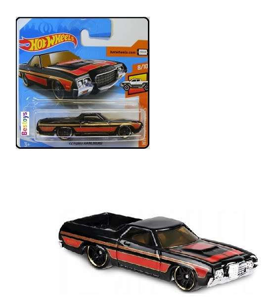 Hotwheels Hot Wheels Diecast Model Car 2019 29/250  Ford Ranchero 1972 Hot Trucks 1/64 scale