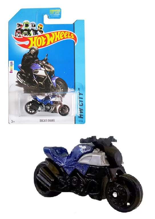 Hotwheels Hot Wheels Diecast Model Bike Motorcycle 2013 9/250 Ducati Diavel