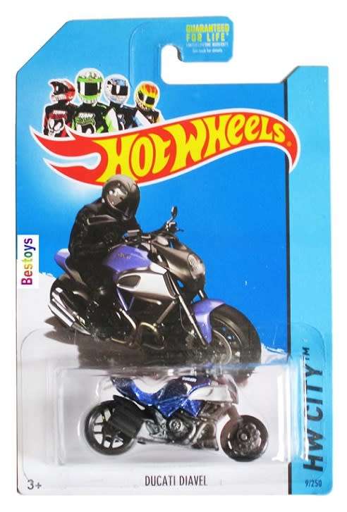 Hotwheels Hot Wheels Diecast Model Bike Motorcycle 2013 9/250 Ducati Diavel