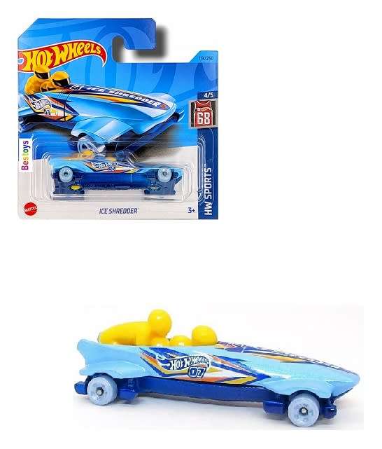 Hotwheels Hot Wheels Diecast Model Car 2023 113/250  Ice Shredder No 7 HW Sports