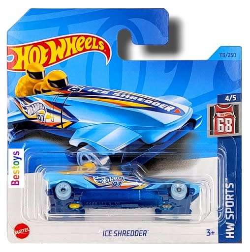 Hotwheels Hot Wheels Diecast Model Car 2023 113/250  Ice Shredder No 7 HW Sports