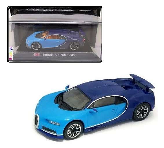 Supercars Diecast Model Car Collection Bugatti Chiron 2016 1/43 scale