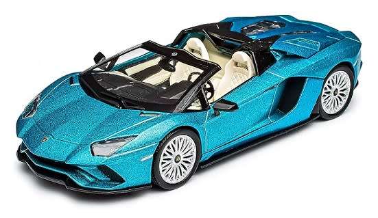 Supercars Diecast Model Car Collection Lamborghini Aventador S Roadster 2017 1/43 scale