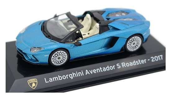 Supercars Diecast Model Car Collection Lamborghini Aventador S Roadster 2017 1/43 scale