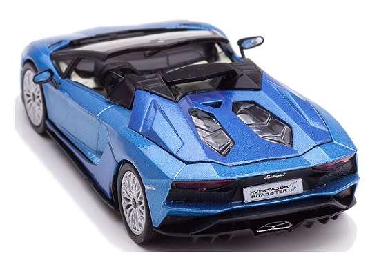 Supercars Diecast Model Car Collection Lamborghini Aventador S Roadster 2017 1/43 scale