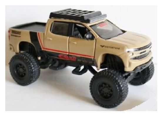 Maisto Diecast Model Car 4x4 Rebels Chevy Chevrolet Silverado Pickup 2019 Z 71 Z71 1/43 scale