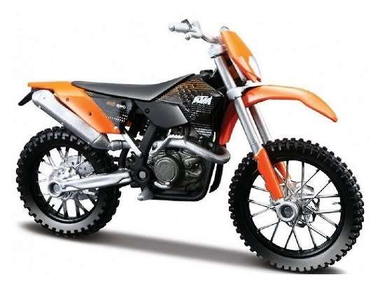 Maisto Motorcycle Bike KTM 450 EXC Scrambler Offroad 1/18 scale